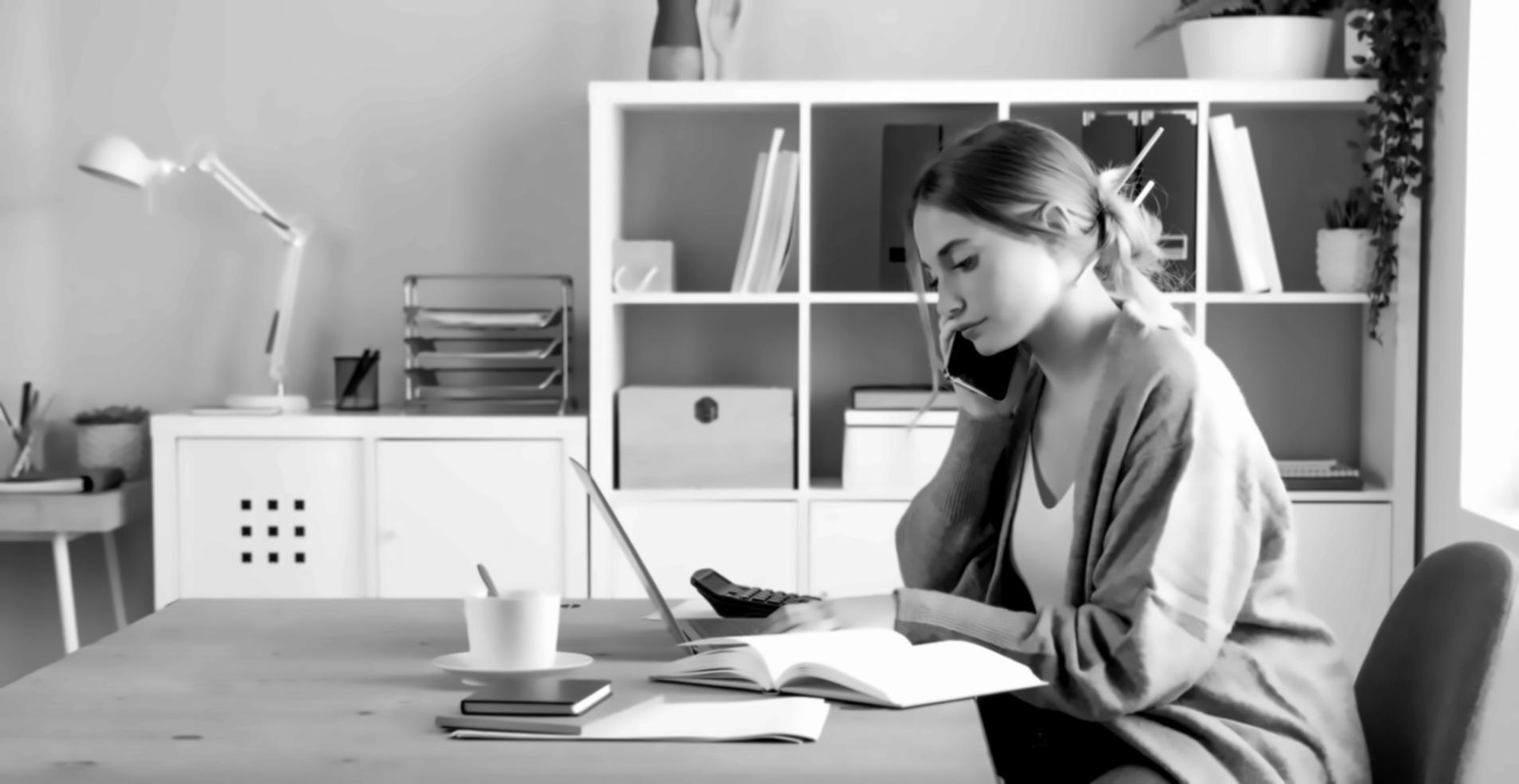 Workshop-Teilnehmer bei der Arbeit mit Finanzberichten
